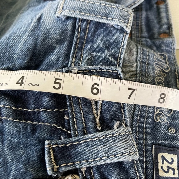 Miss Me women’s jeans Bootcut Embroidered bling size 25 western rodeo Y2K - Picture 9 of 13